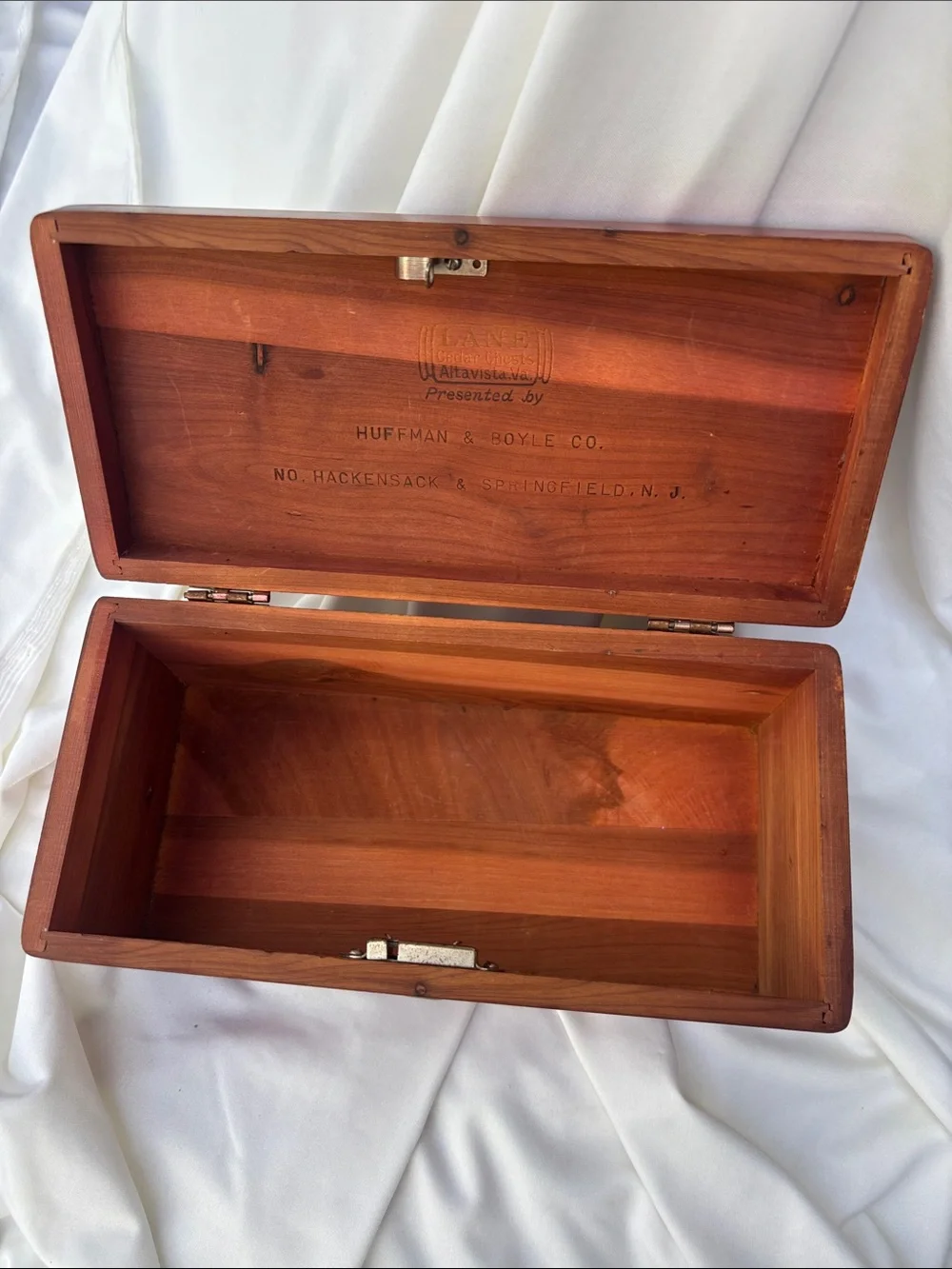 Vintage LANE Mini Cedar HOPE CHEST KEEPSAKE Box
